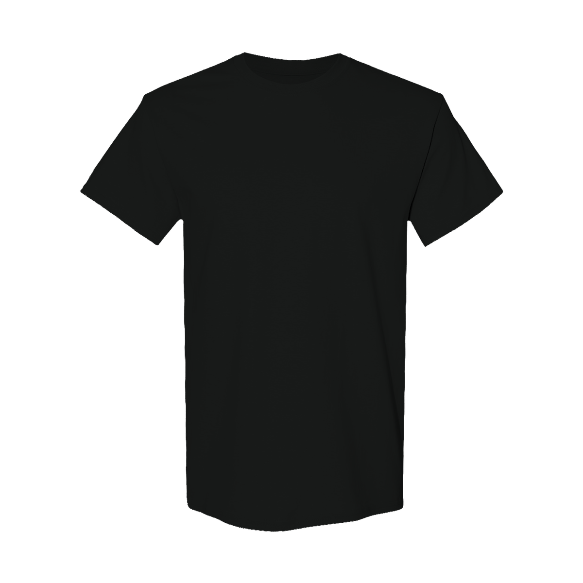 Port & Co Core Cotton Tee in Jet Black